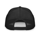 Embroidered Gonzo Flat Brim Snapback (Black on Black)