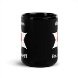 Thompson for Sheriff Black Mug