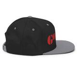 Embroidered Gonzo Flat Brim Snapback