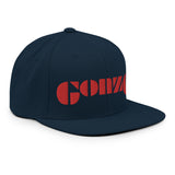 Embroidered Gonzo Flat Brim Snapback