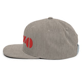 Embroidered Gonzo Flat Brim Snapback
