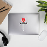 Gonzo Logo Kiss Cut Vinyl Stickers