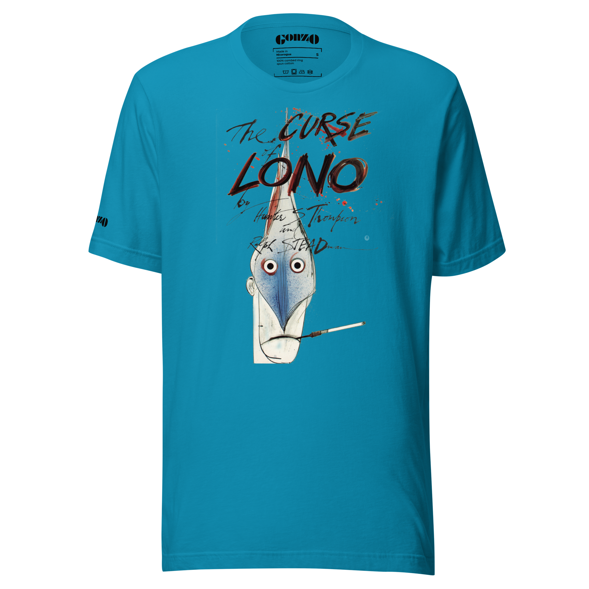 HST Book Covers Tee - The Curse Of Lono – Official Hunter S