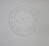 Thompson For Sheriff Poster, Embossed & Inscribed at Owl Farm. Archival paper