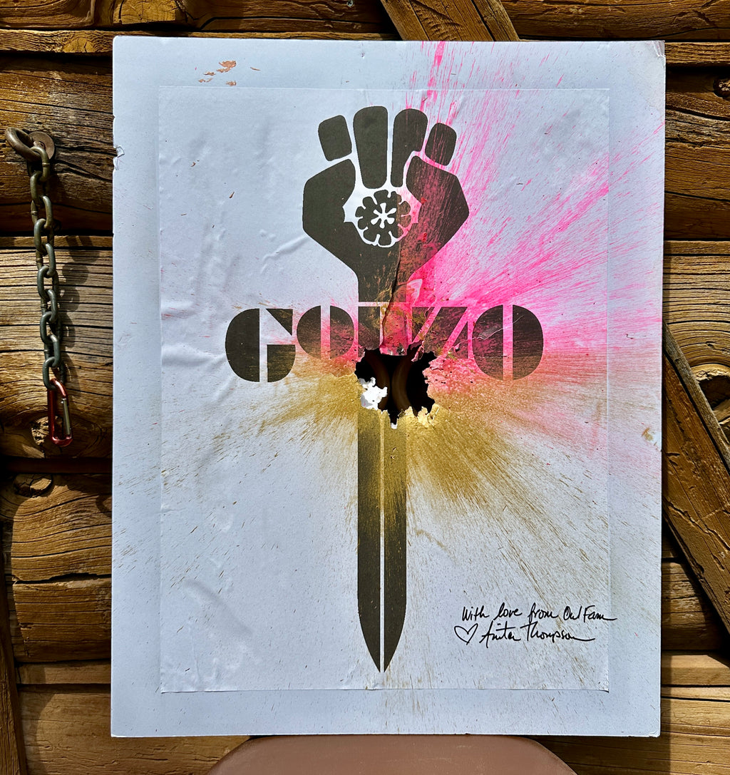 AUTHENTIC OWL FARM SHOTGUN ART (PINK/GOLD)