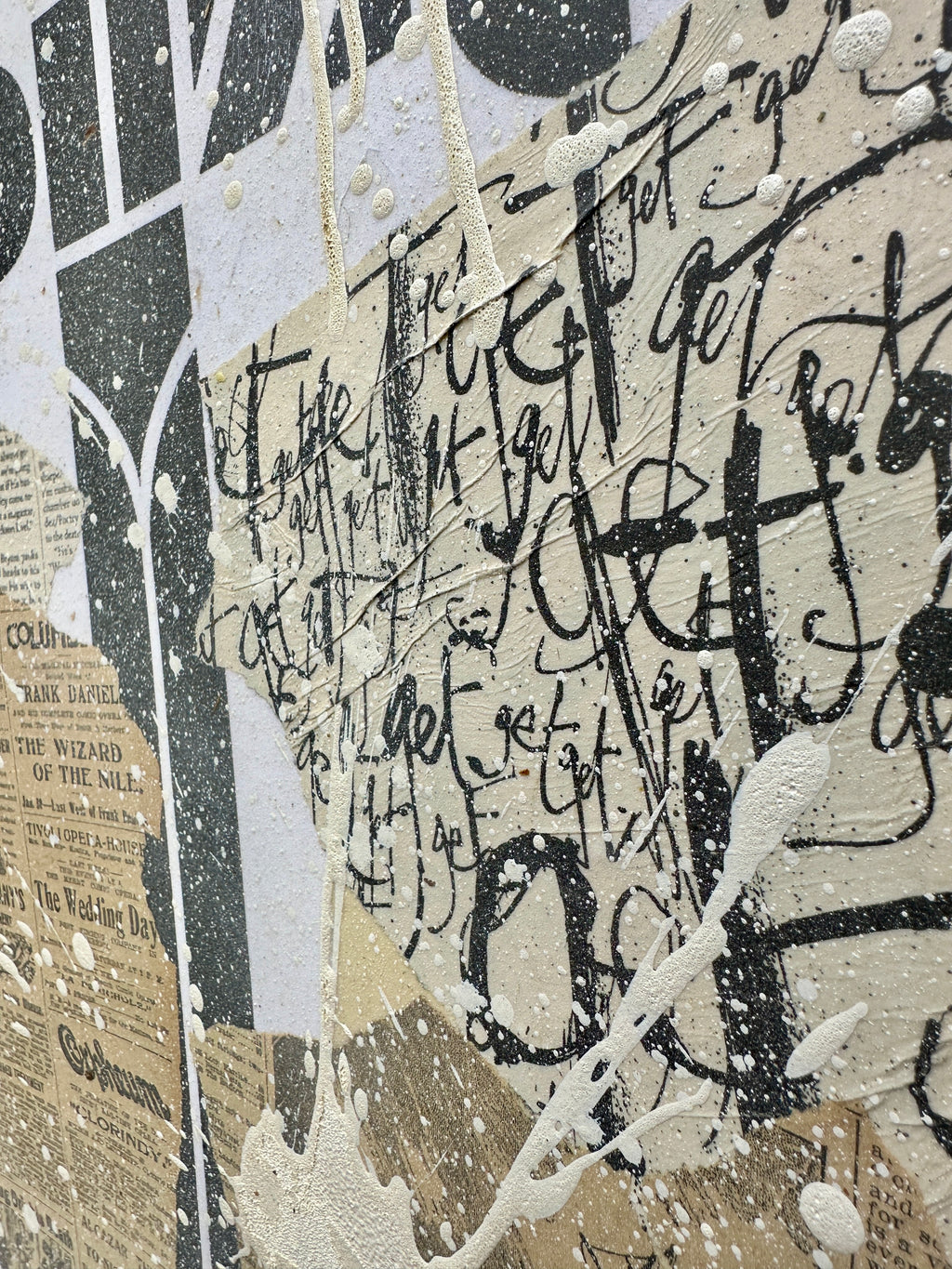 Gonzo Logo/Fear & Loathing Collage made at Owl Farm