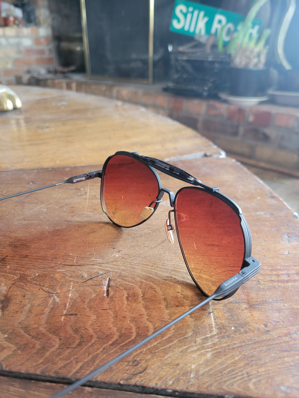 Jaques Marie Mage collaboration Gonzo Luxury sunglasses