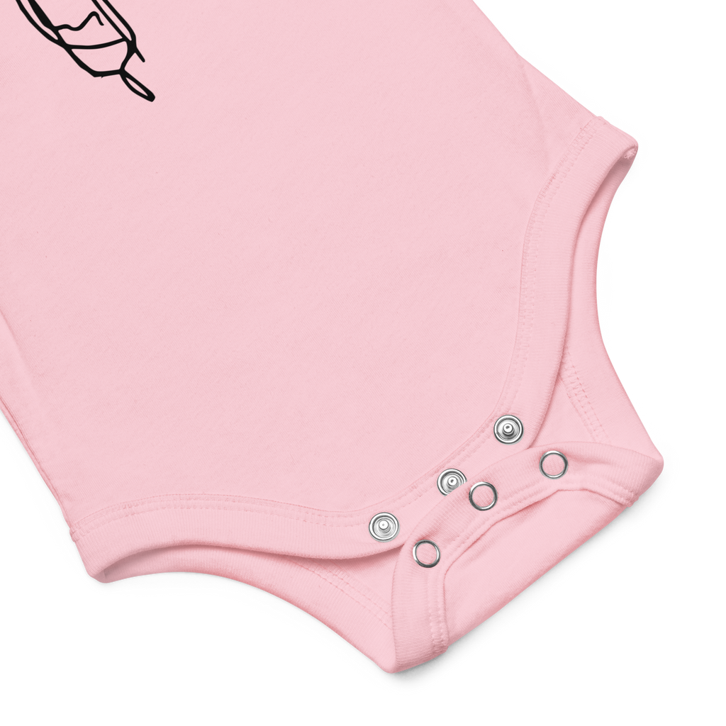 HST's Hand Drawn Gonzo Logo Baby One-Piece