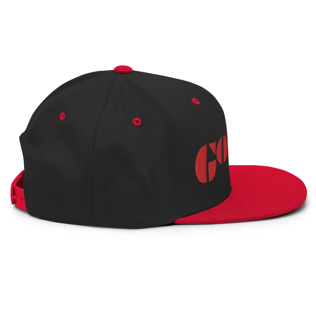 Embroidered Gonzo 5-Panel Snapback Cap