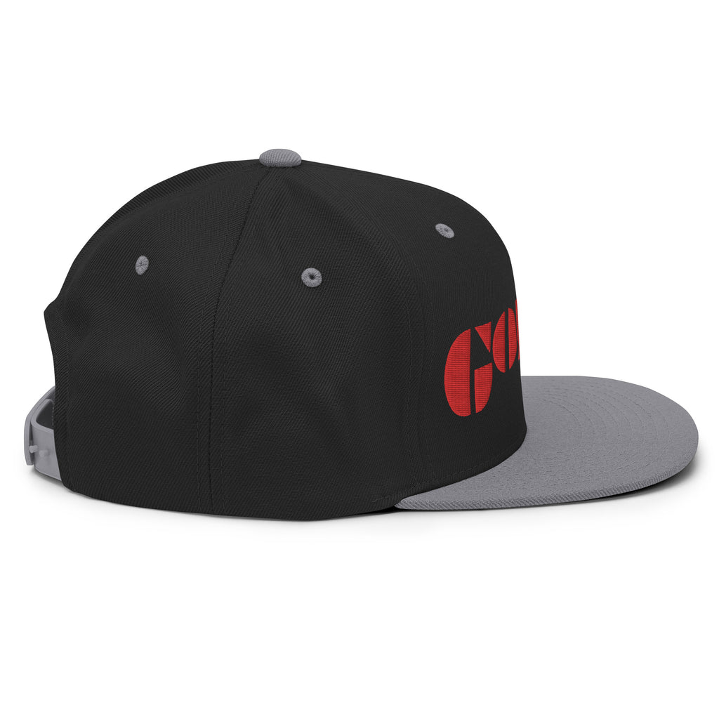 Embroidered Gonzo 5-Panel Snapback Cap