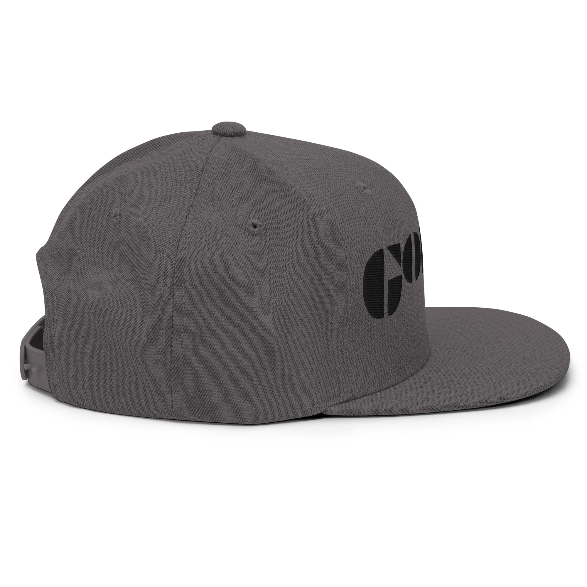 Embroidered Gonzo 6-Panel Snapback Cap – Official Hunter S