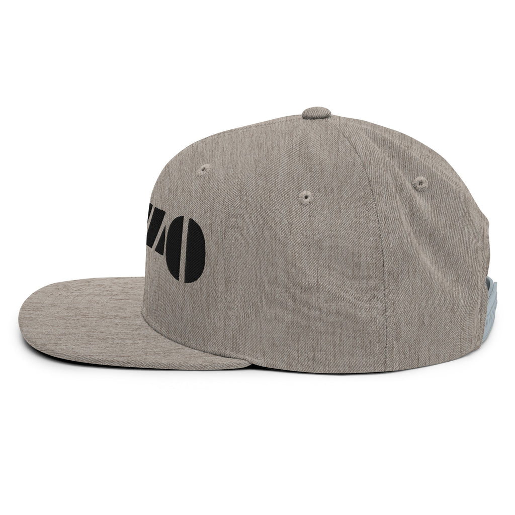 Embroidered Gonzo 6-Panel Snapback Cap