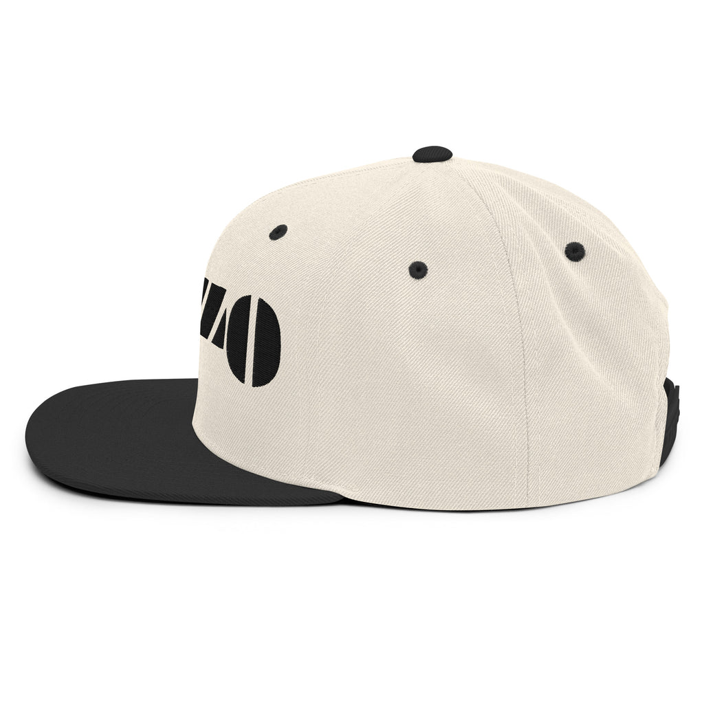 Embroidered Gonzo 6-Panel Snapback Cap
