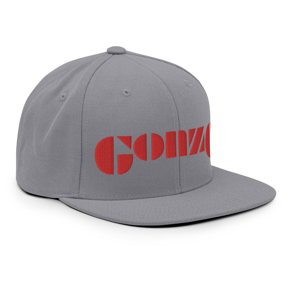 Embroidered Gonzo 5-Panel Snapback Cap