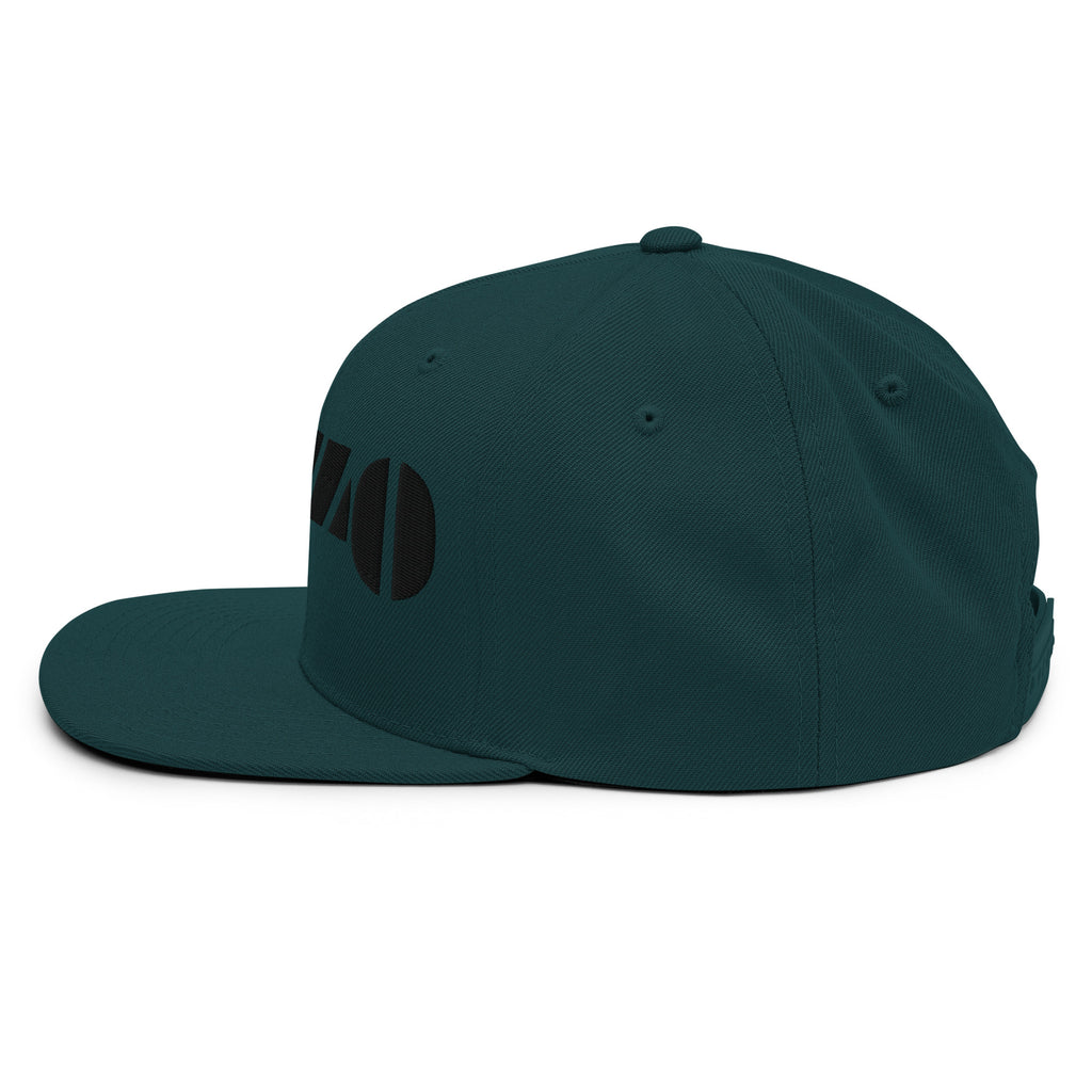 Embroidered Gonzo 6-Panel Snapback Cap