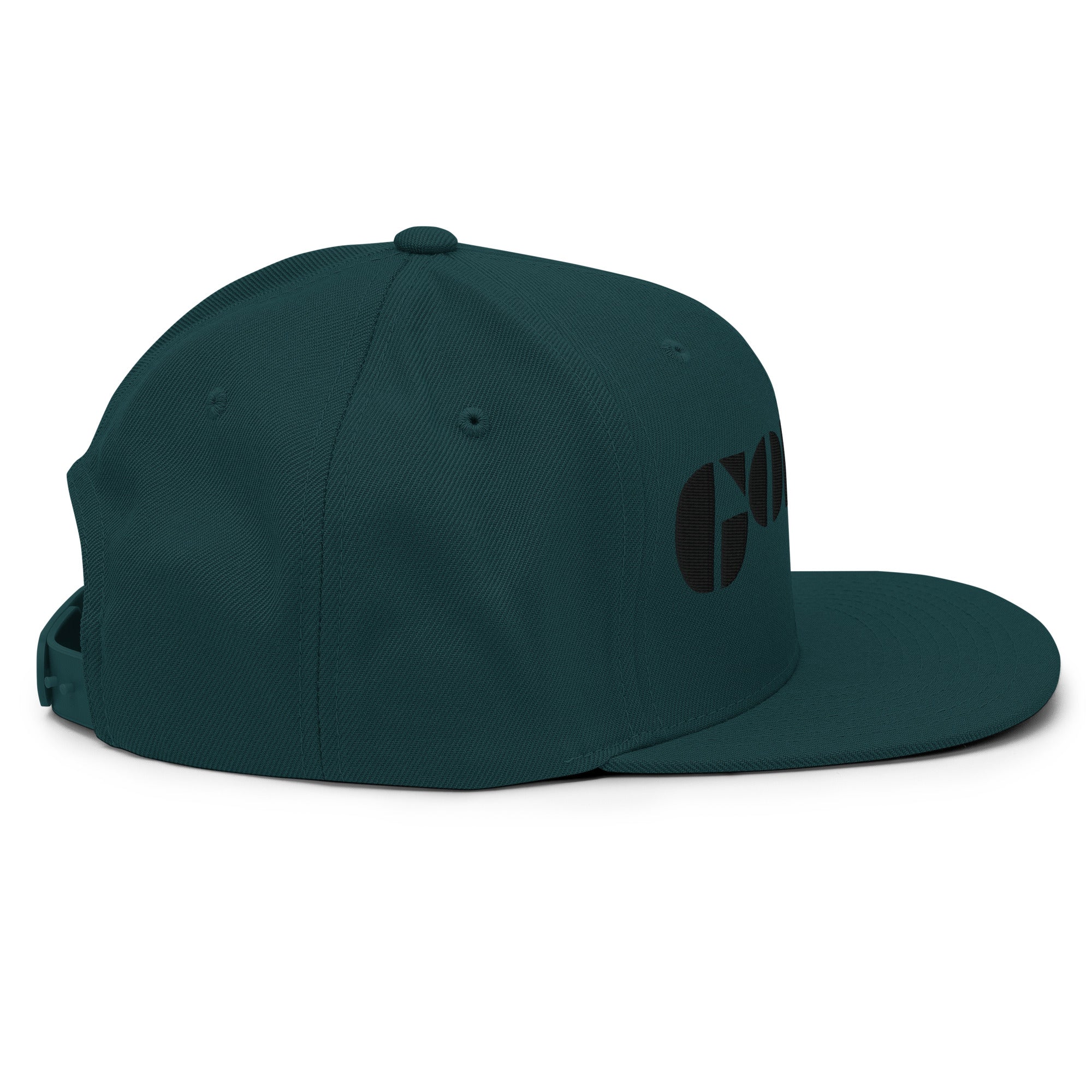 Embroidered Gonzo 6-Panel Snapback Cap