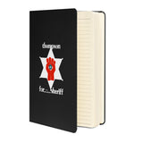 Thompson for Sheriff Hardcover Notebook