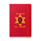 “The Gonzo Buddha" Maroon and Saffron Colored Notebook: Fundraiser for Tibetan Monks