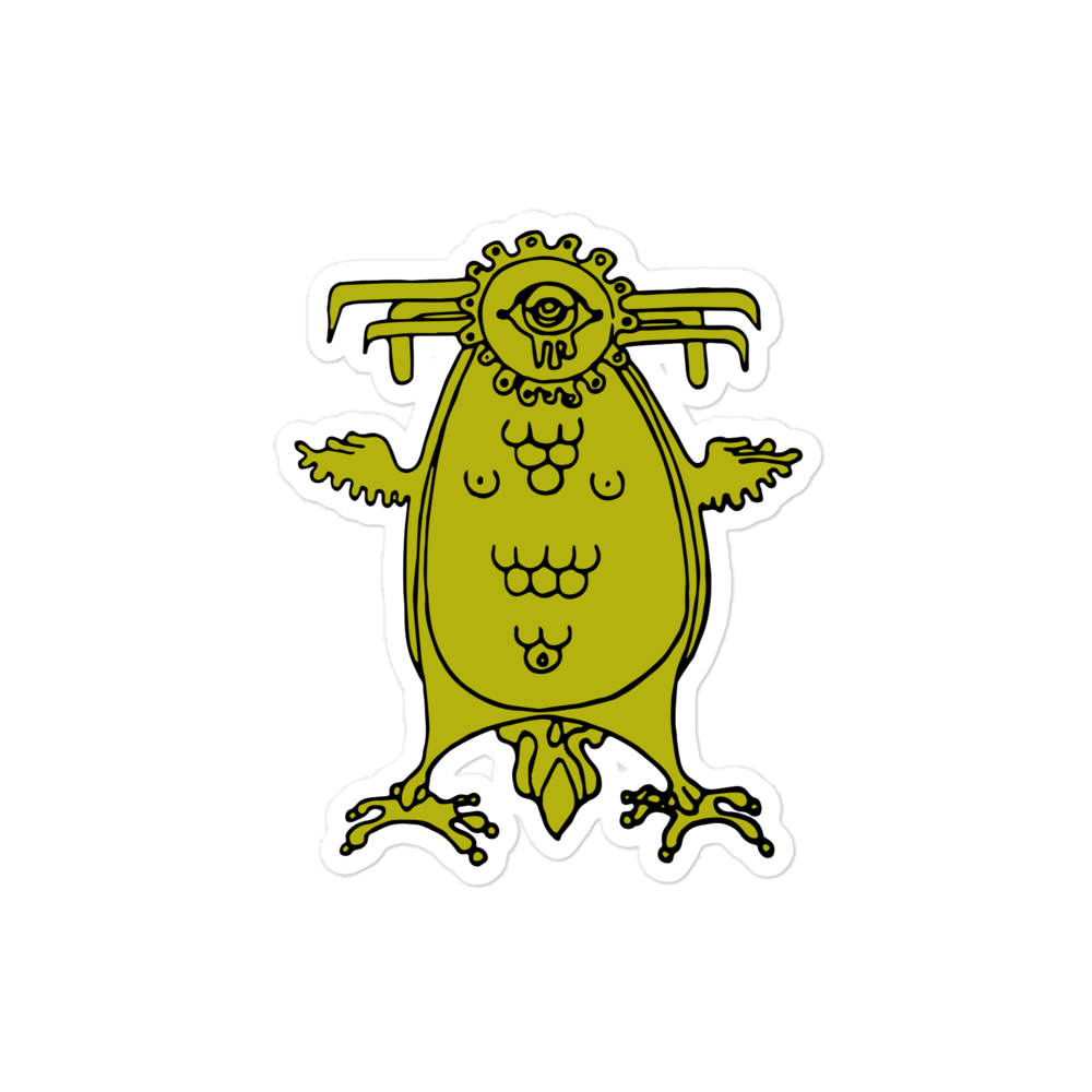 Mescalito Kiss Cut Vinyl Sticker (Various Sizes)