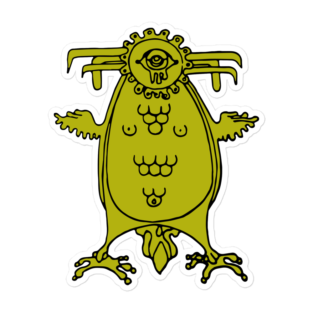 Mescalito Kiss Cut Vinyl Sticker (Various Sizes)