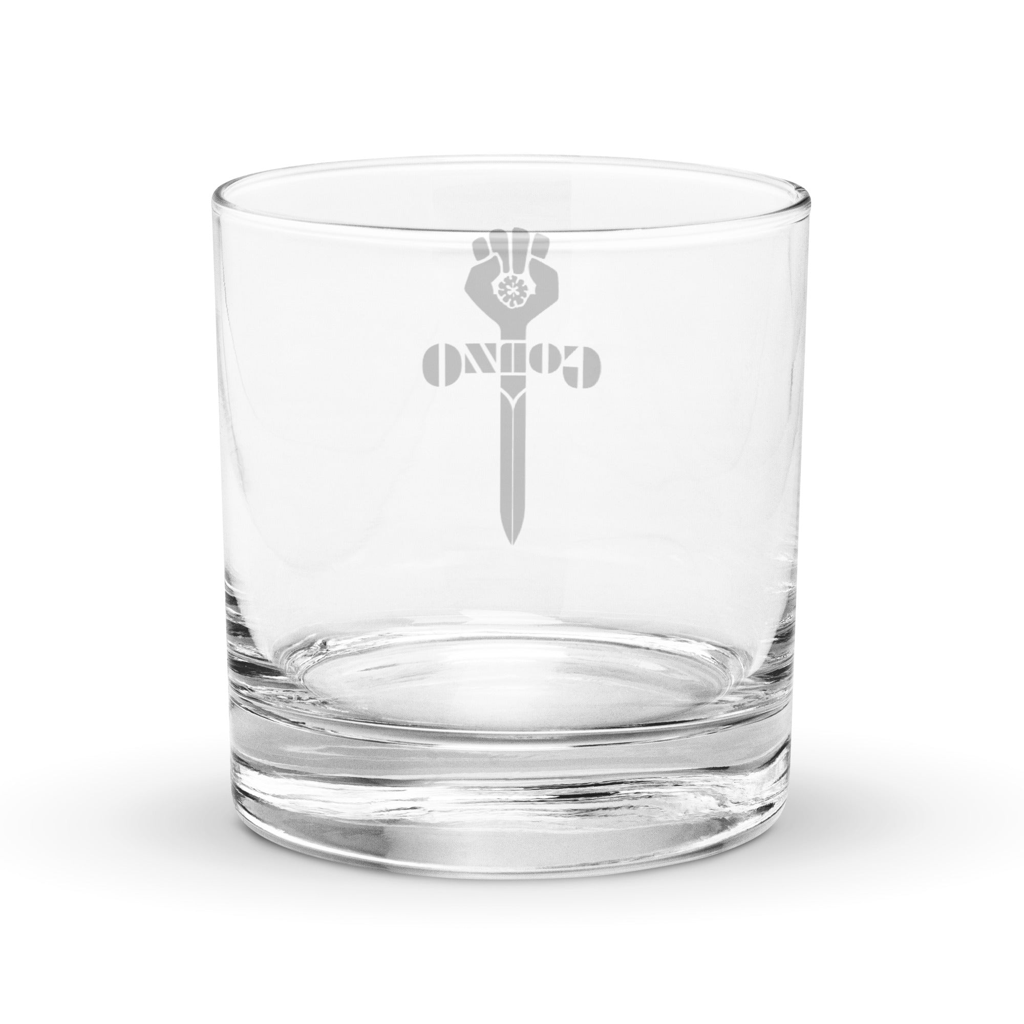 Gonzo Logo Rocks Glass