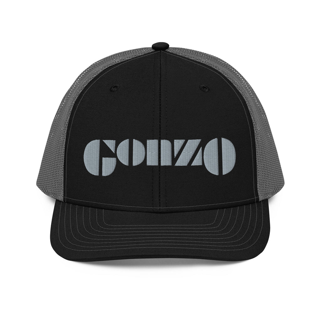 Embroidered Gonzo Snapback Trucker Cap