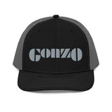 Embroidered (Grey) Gonzo Snapback Trucker Cap