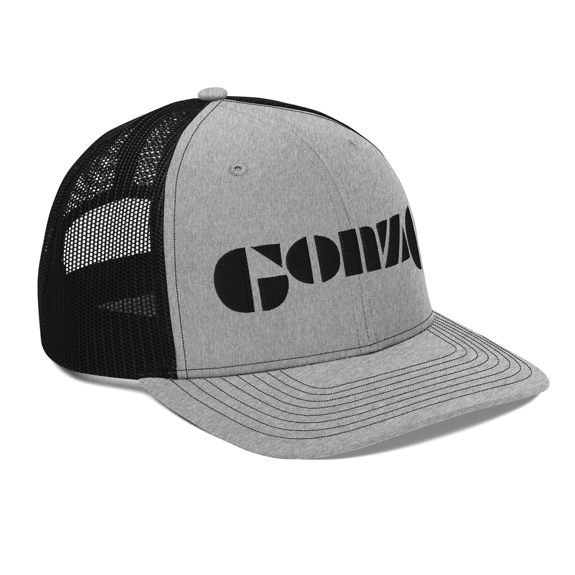 Embroidered Gonzo Snapback Trucker Cap
