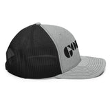 Embroidered (Black) Gonzo Snapback Trucker Cap