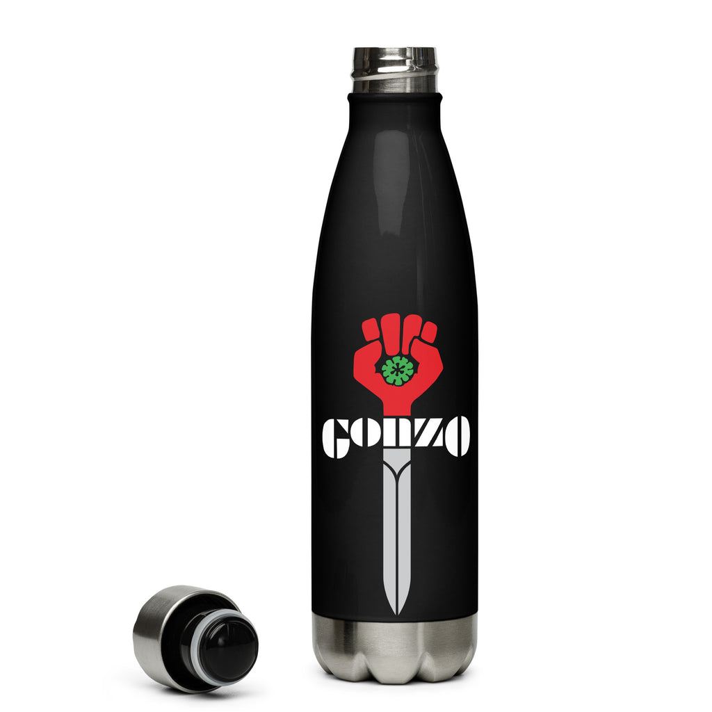 Gonzo Logo Stainless Steel Water Bottle
