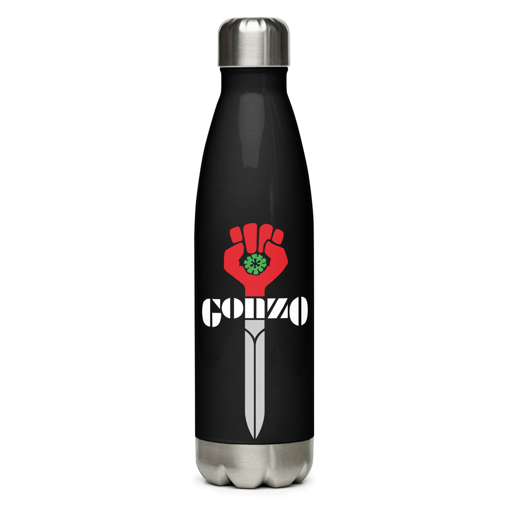 Gonzo Logo Stainless Steel Water Bottle