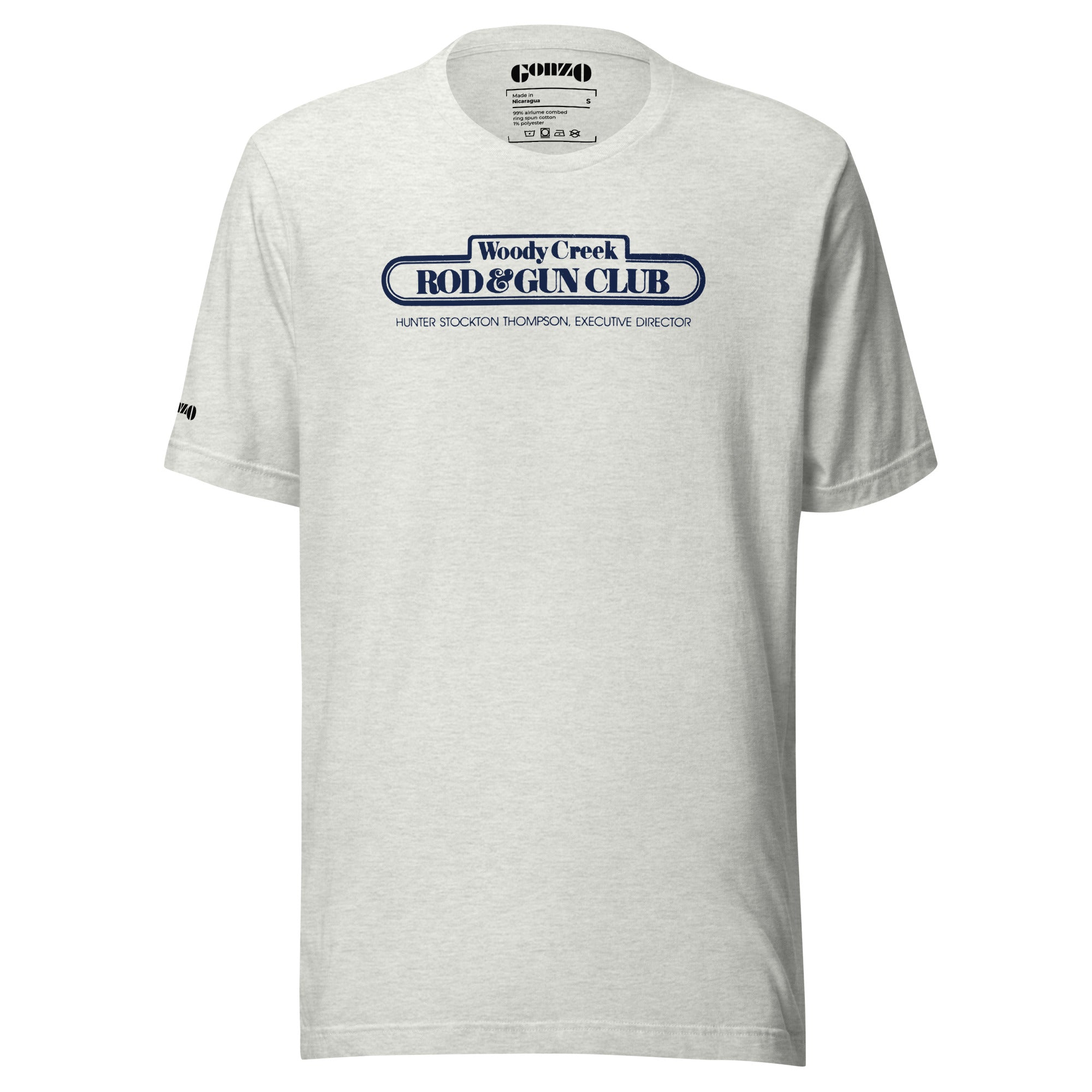 Woody Creek Rod & Gun Club Logo Tee – Official Hunter S. Thompson
