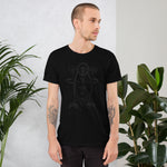 Mescalito Tee (Black on Black)