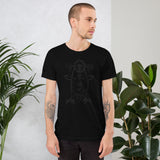 Mescalito Unisex Tee (Black on Black)