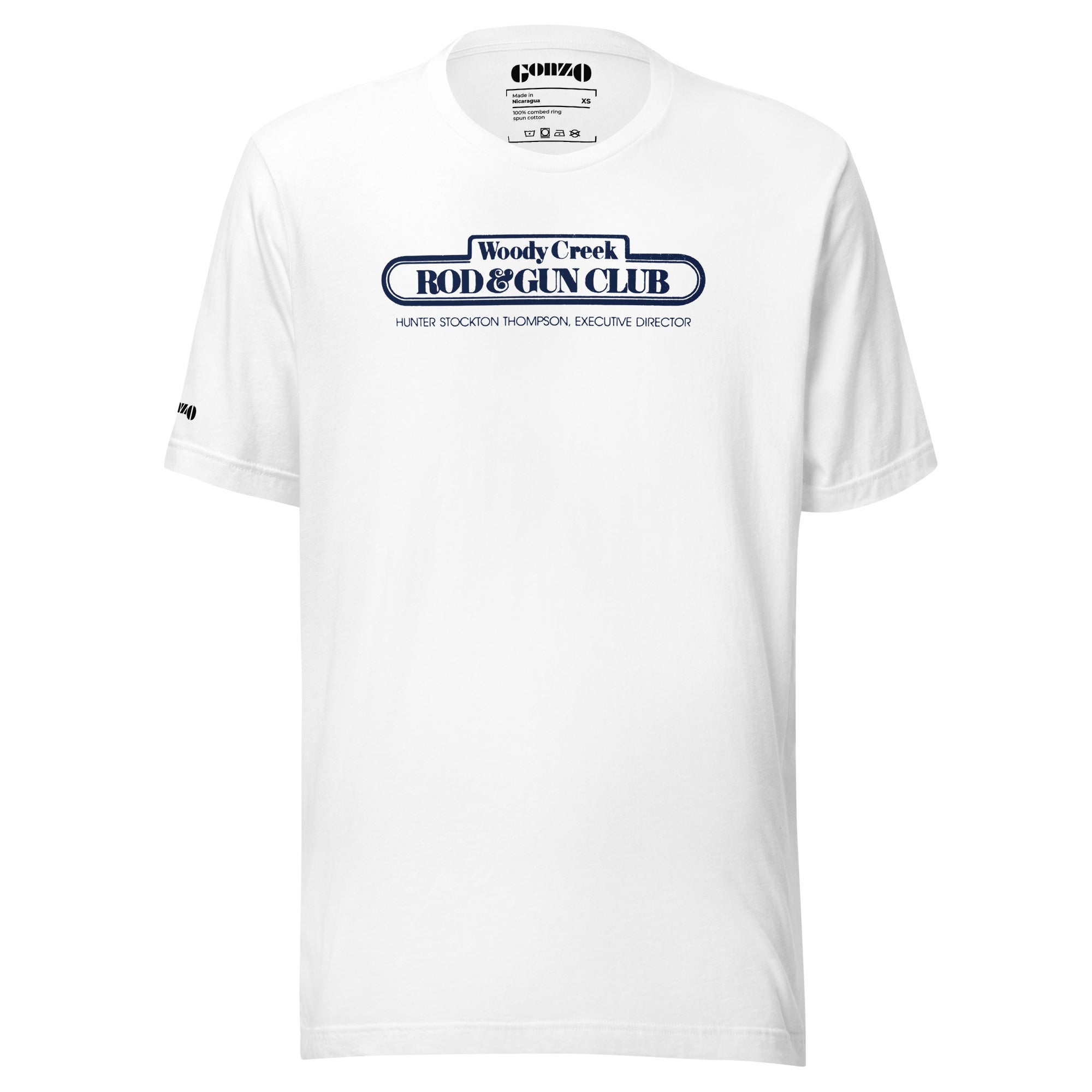 Woody Creek Rod & Gun Club Logo Tee – Official Hunter S. Thompson