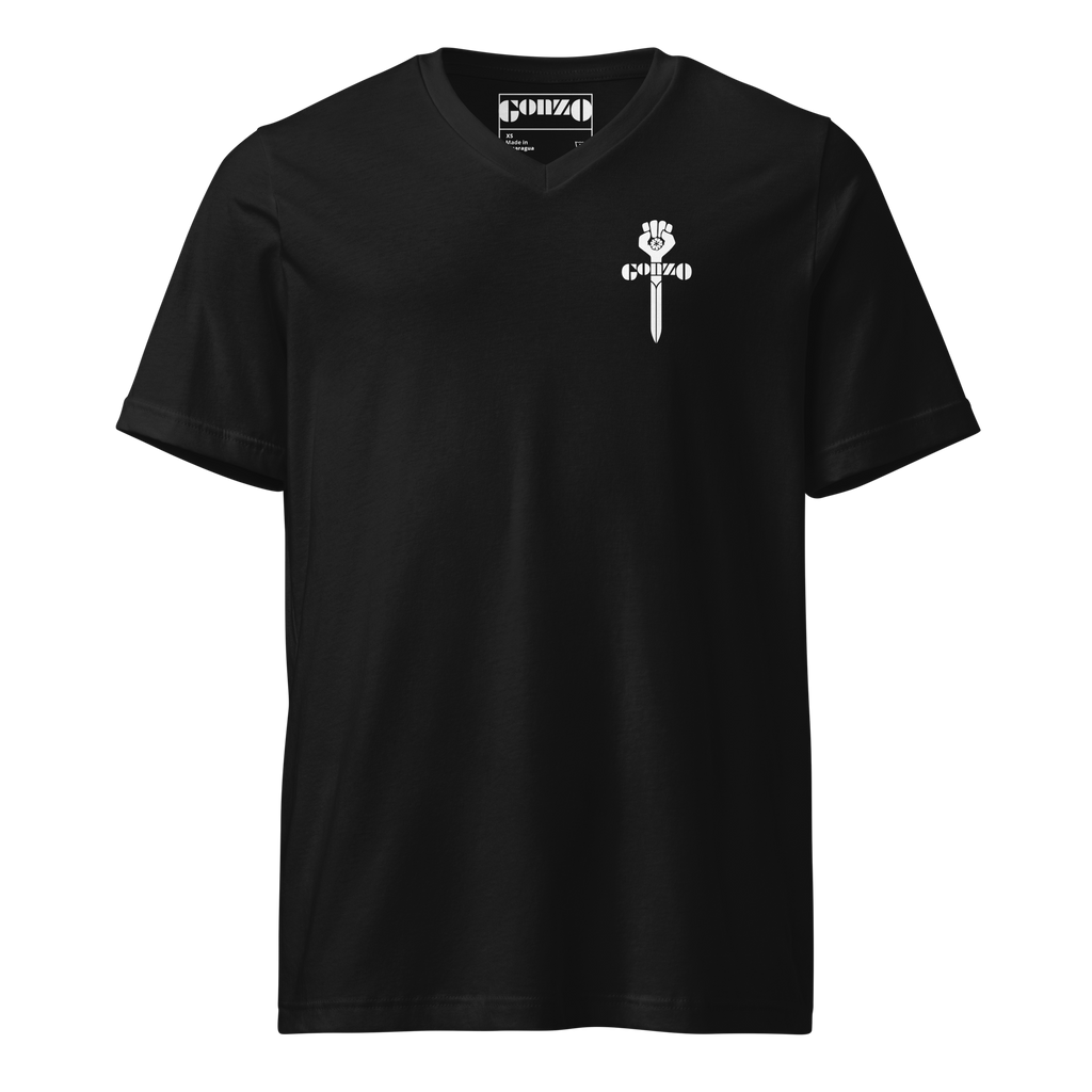 Gonzo Logo V-Neck Tee