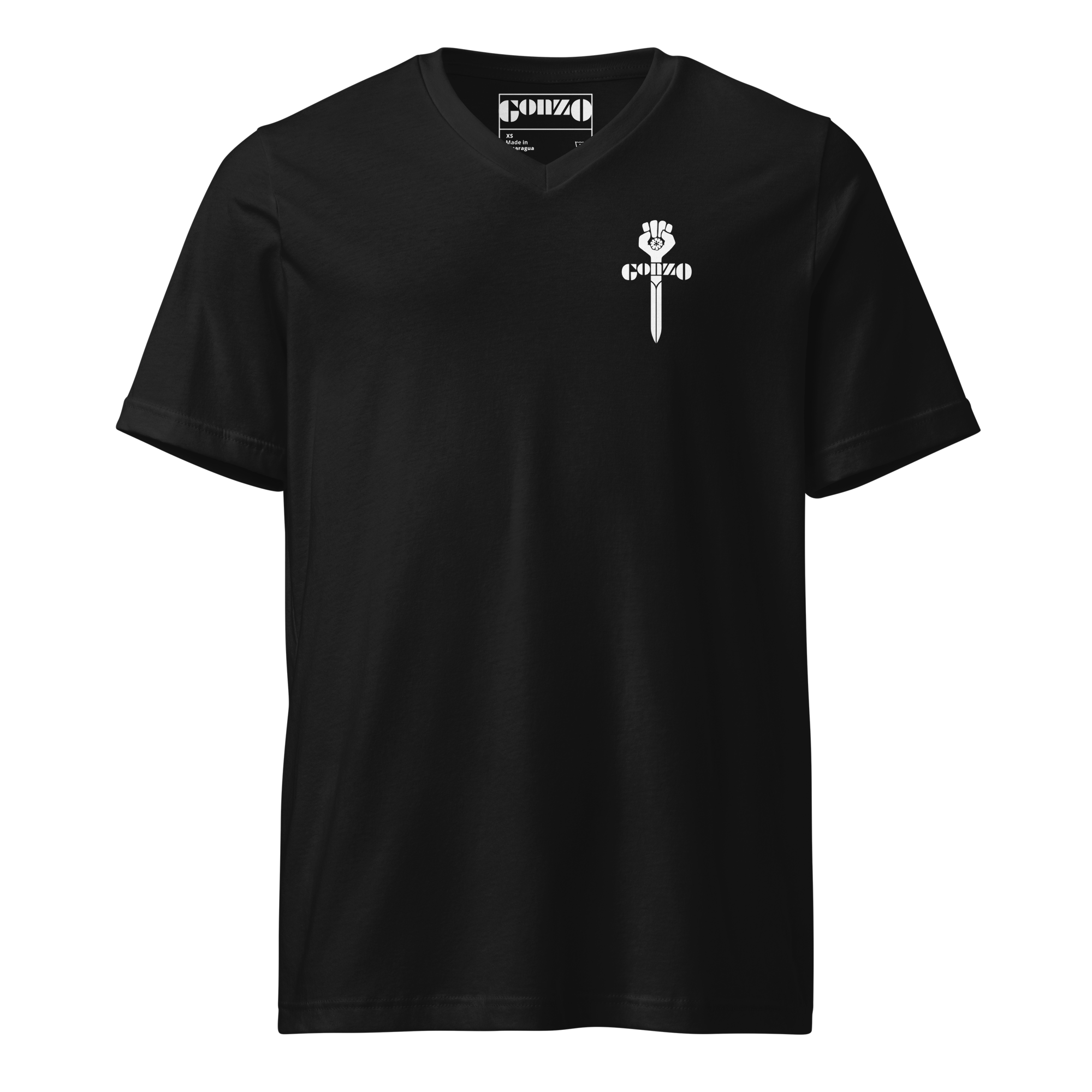 Gonzo Logo V-Neck Tee