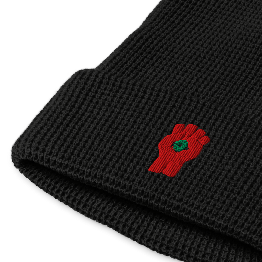 Gonzo Fist Waffle Knit Beanie