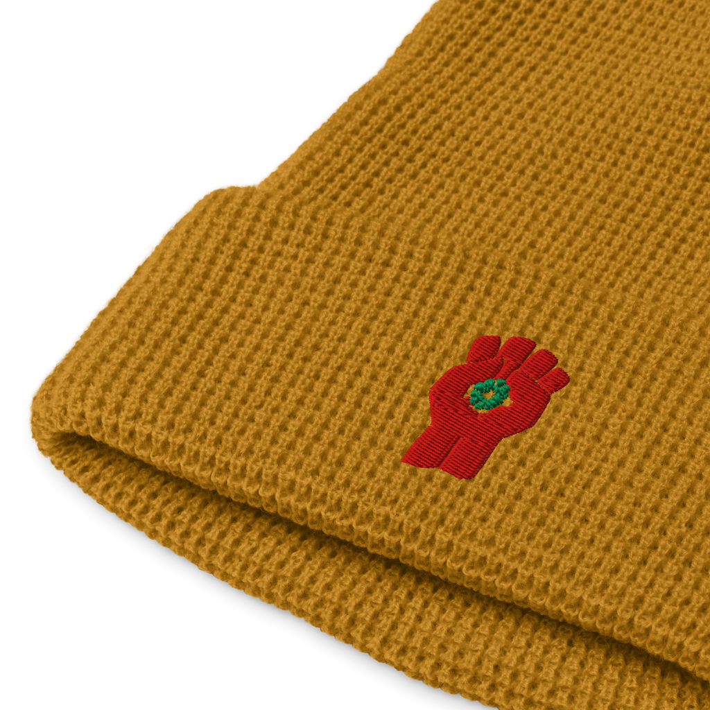 Gonzo Fist Waffle Knit Beanie