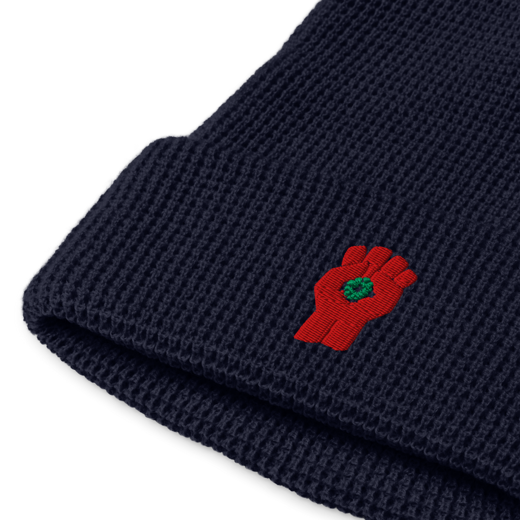 Gonzo Fist Waffle Knit Beanie