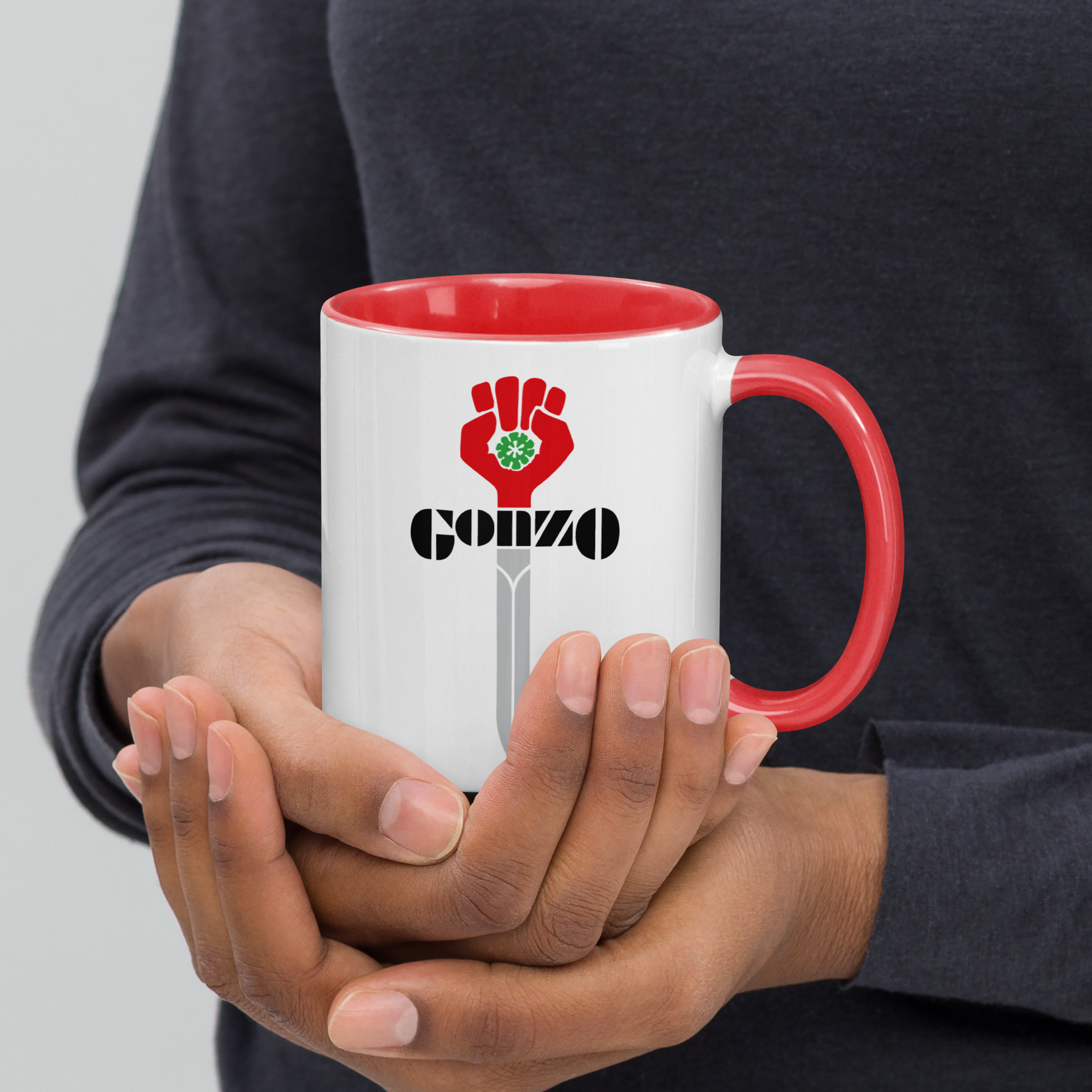 Gonzo Logo Two-Tone Mug (Various Sizes)