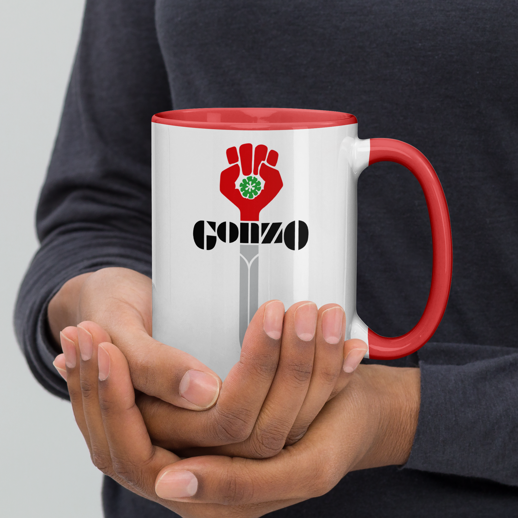 Gonzo Logo Two-Tone Mug (Various Sizes)