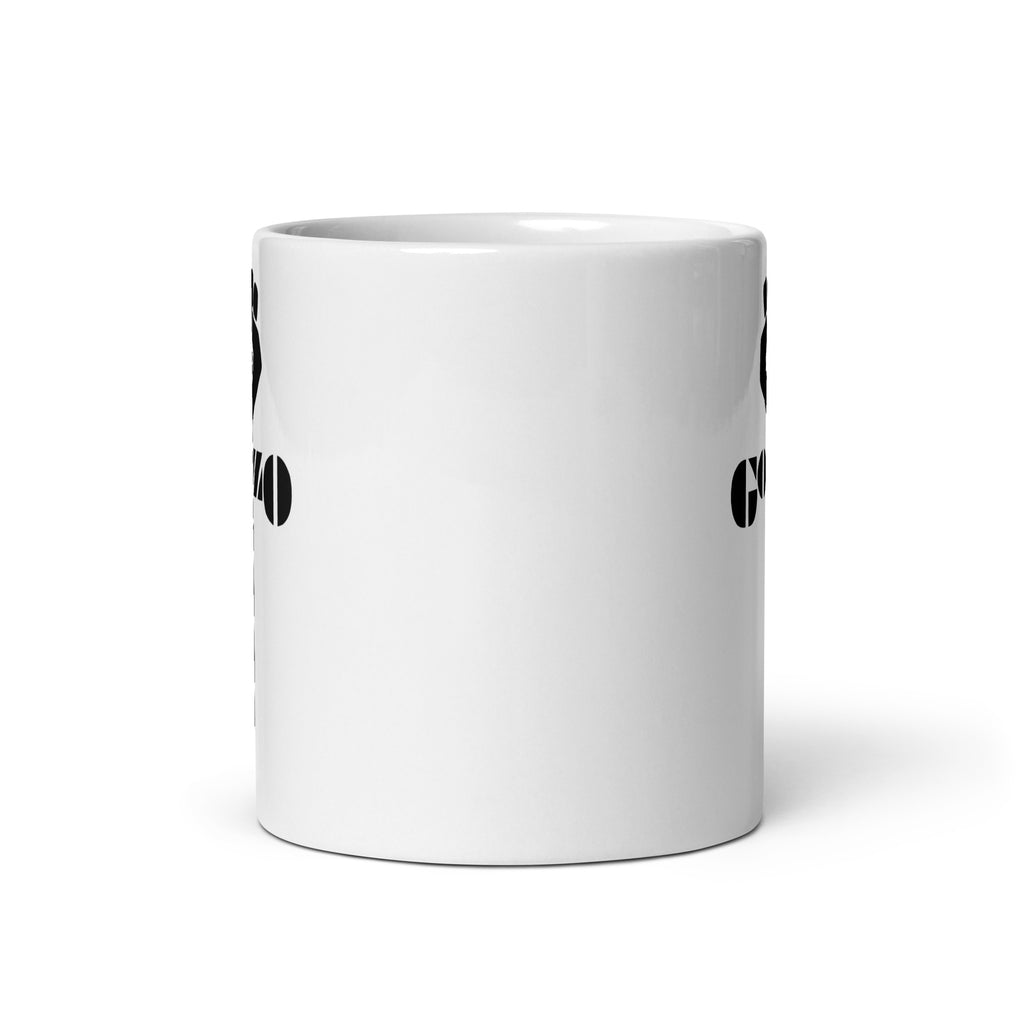 Gonzo Logo White Mug (Various Sizes)