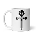 Gonzo Logo White Mug