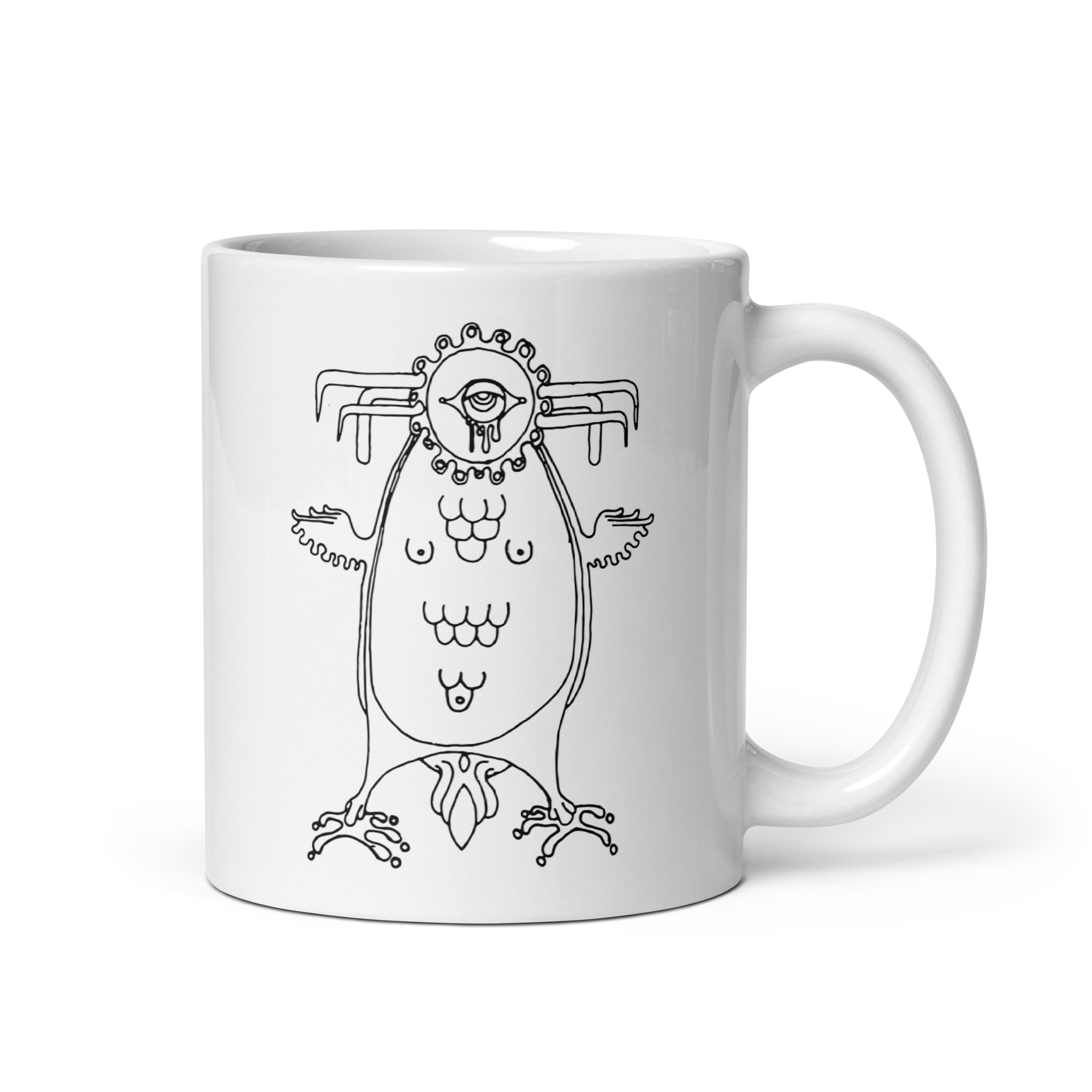 Mescalito White Mug (Various Sizes)