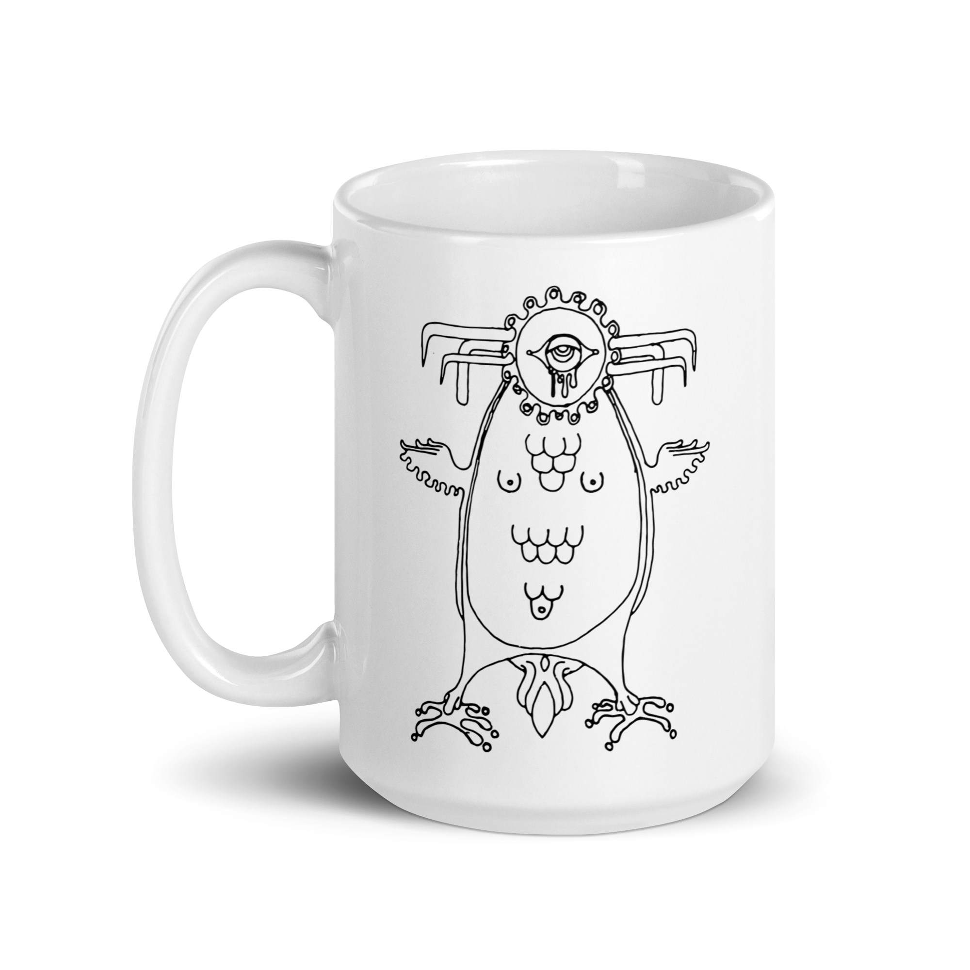 Mescalito White Mug (Various Sizes)