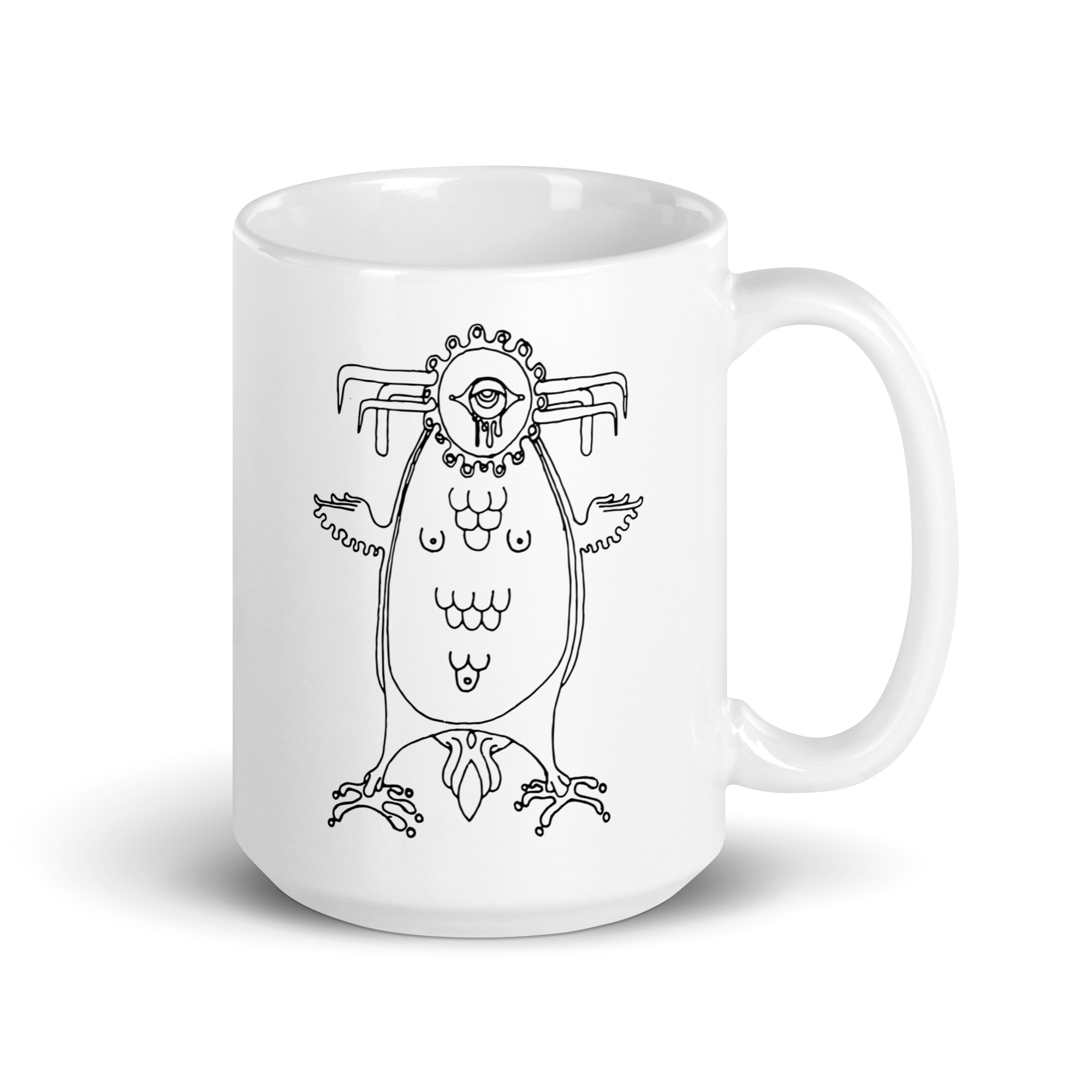 Mescalito White Mug (Various Sizes)