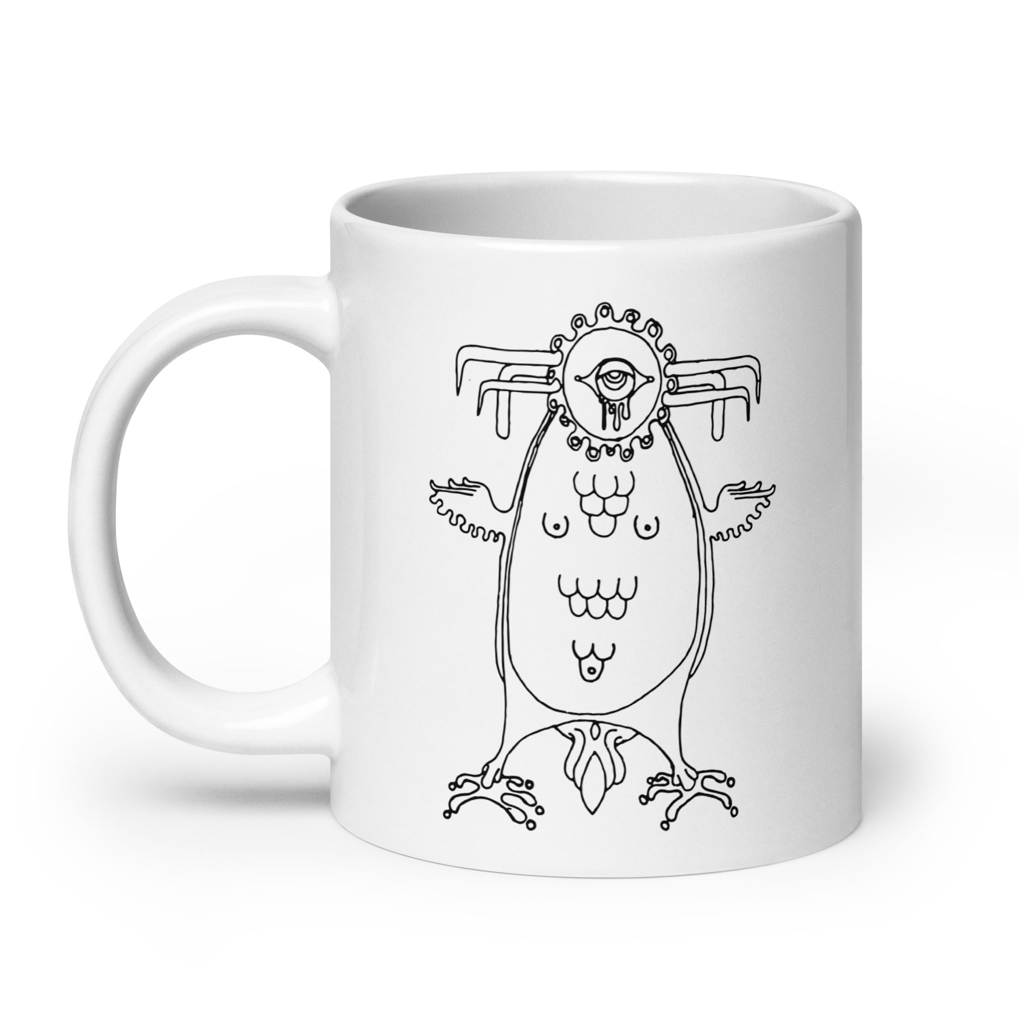 Mescalito White Mug (Various Sizes)