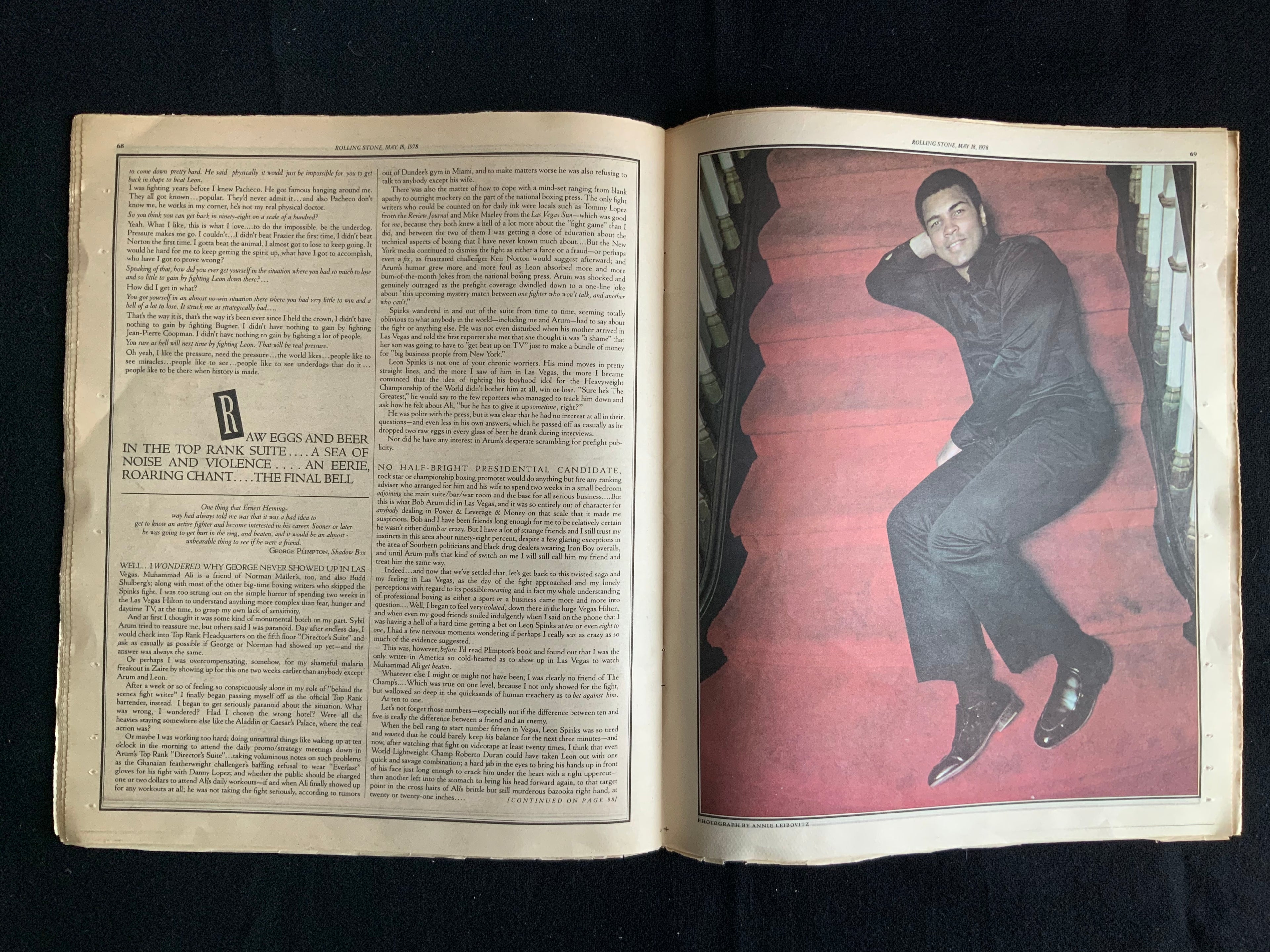 1978 Vintage Rolling Stone #265 Featuring Hunter S. Thompson