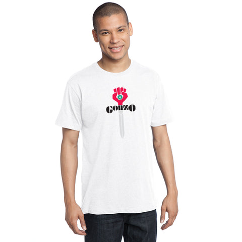 Men's Gonzo Classic Logo White T-Shirt